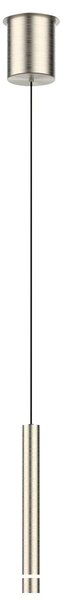 Steinhauer - lampada a sospensione - Volari - acciaio - metallo - Ø 8cm - LED - 4714ST