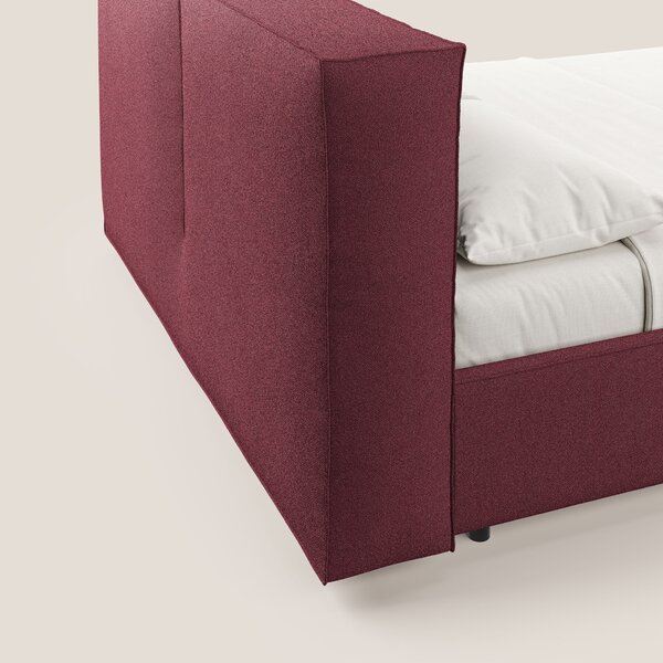 Cocoon letto imbottito contenitore sfoderabile in bouclet impermeabile