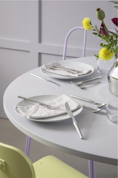 Posate argentate in acciaio inox 16 pz Dorotea – Gense