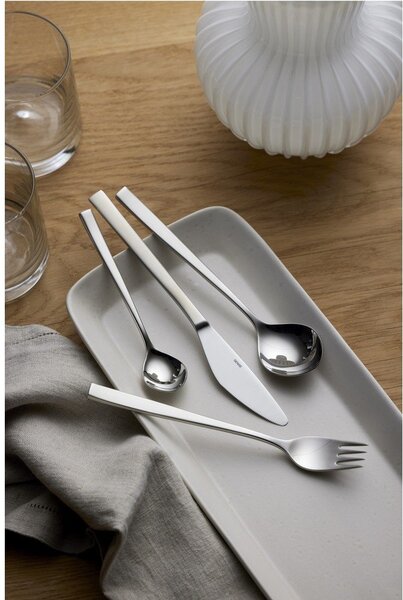 Posate argentate in acciaio inox 16 pz Fuga – Gense