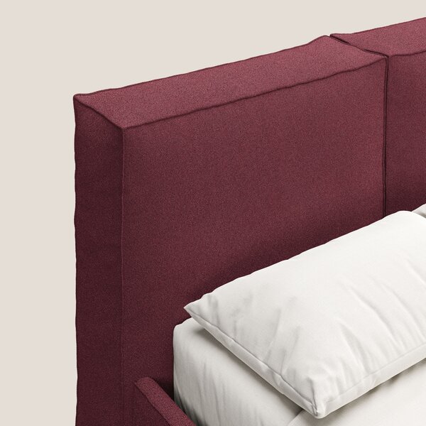 Cocoon letto imbottito contenitore sfoderabile in bouclet impermeabile