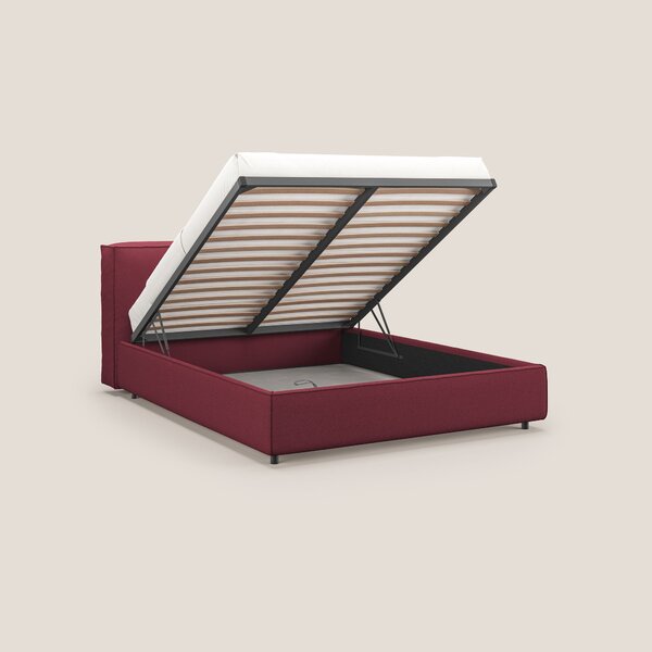 Cocoon letto imbottito contenitore sfoderabile in bouclet impermeabile