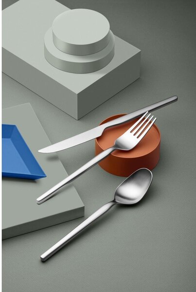 Posate argentate in acciaio inox 16 pz Dorotea – Gense