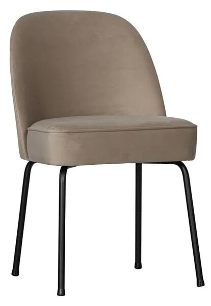 Sedie da pranzo in set beige in velluto 2 pz Vogue – WOOOD