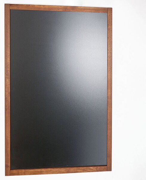 Lavagna con Cornice in Legno 80x120 cm in Legno Dark Wood