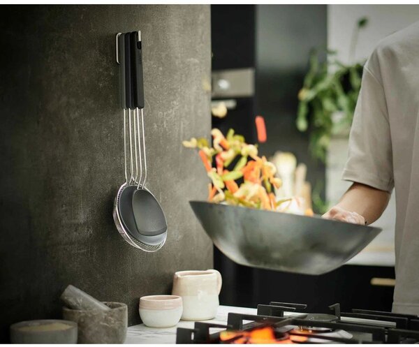 Set di utensili da cucina in acciaio inox 3 pz Fusion Wok Set – Joseph Joseph