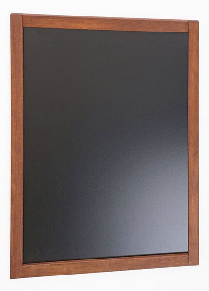Lavagna con Cornice in Legno 60x80 cm in Legno Dark Wood