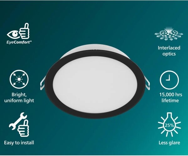 Philips - Faretto da incasso LED MESON LED/5,5W/230V 3000K