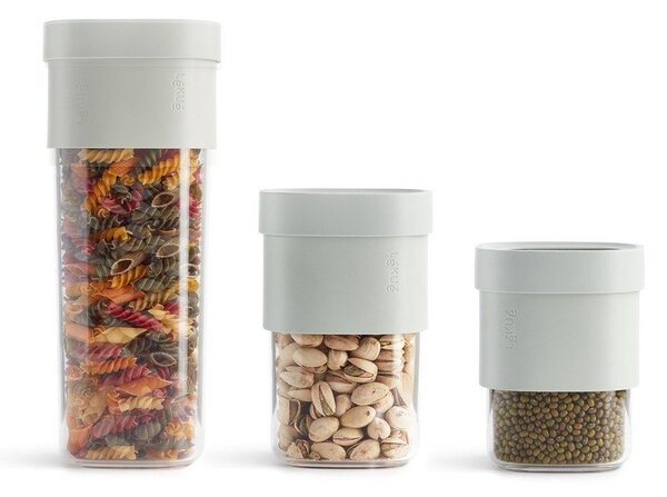 Set di contenitori per alimenti alimentari 3 pz – Lékué