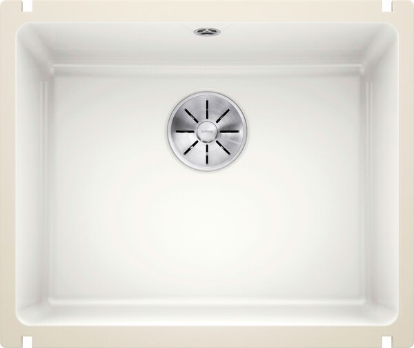 Lavello in Vetroceramica Blanco SUBLINE 500-U 456 x 530 mm bianco 523733