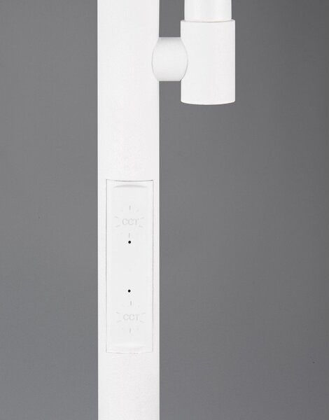 Lampada da terra bianca (altezza totale 178 cm) Specter – Reality