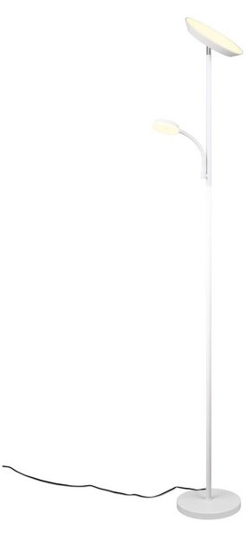 Lampada da terra bianca (altezza totale 178 cm) Specter – Reality
