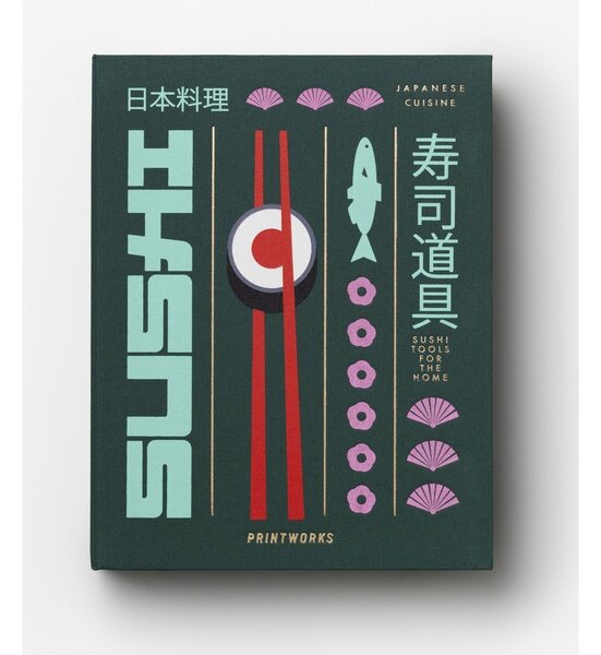 Set per il sushi in acciaio inox/in bambù The Essentials Sushi Tools – Printworks