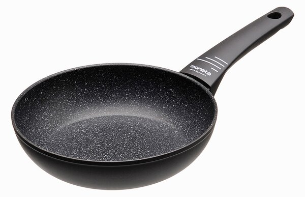 Padella Ø20 cm Antiaderente Induzione in Alluminio Effetto Pietra Moneta Yes (Zeus 2.0)