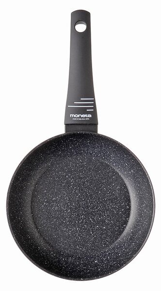 Padella Ø20 cm Antiaderente Induzione in Alluminio Effetto Pietra Moneta Yes (Zeus 2.0)