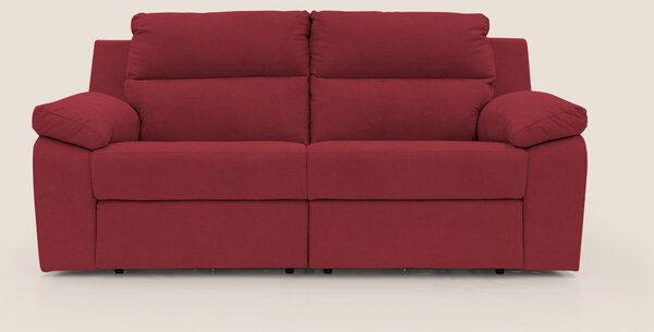 Romeo Divano relax con recliner elettrico in morbido tessuto impermeab