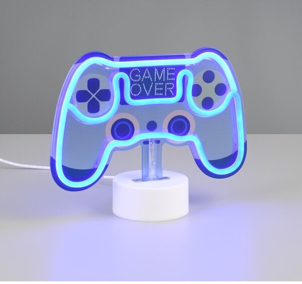 Lampada da tavolo per bambini blu Control – Reality