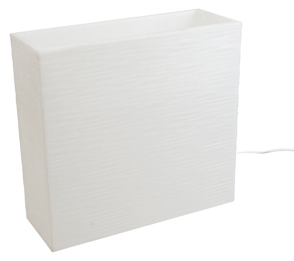 Vaso Luminoso da Esterno 79x74,7x29,1 cm In Polietilene Elegnace Led Rgb