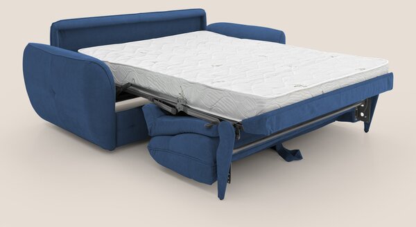 Zeus Divano letto scandinavo con schienale alto in tessuto impermeabil
