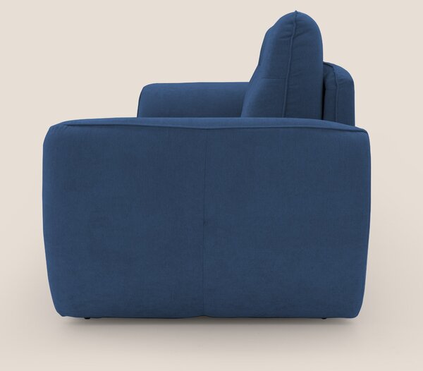 Zeus Divano letto scandinavo con schienale alto in tessuto impermeabil