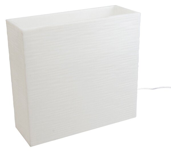 Vaso Luminoso da Esterno 79x74,7x29,1 cm In Polietilene Elegnace Led Rgb