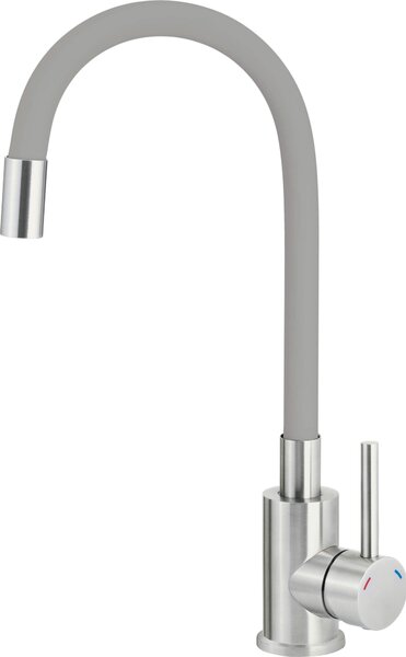 Rubinetto da cucina con bocca curva Deante