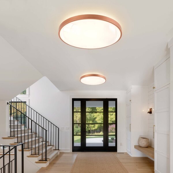 BRILAGI - apparecchio d'illuminazione LED dimmerabile GLASS POOL DOUBLE LED/80W/230V 60 cm in rame + telecomando