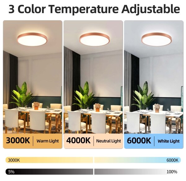 BRILAGI - Lampada LED dimmerabile GLASS POOL DOUBLE LED/60W/230V 50 cm ramata + telecomando