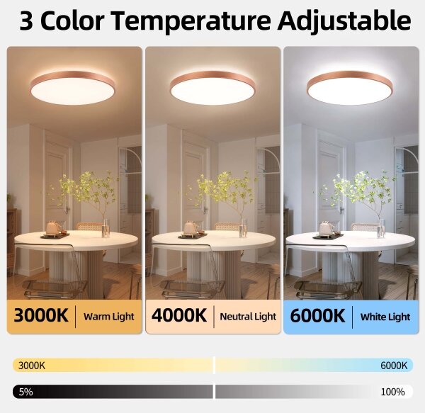 BRILAGI - apparecchio d'illuminazione LED dimmerabile GLASS POOL DOUBLE LED/80W/230V 60 cm in rame + telecomando
