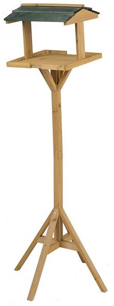 Casetta Mangiatoia per Uccelli da Giardino Bird House in Legno 115x35x35cm
