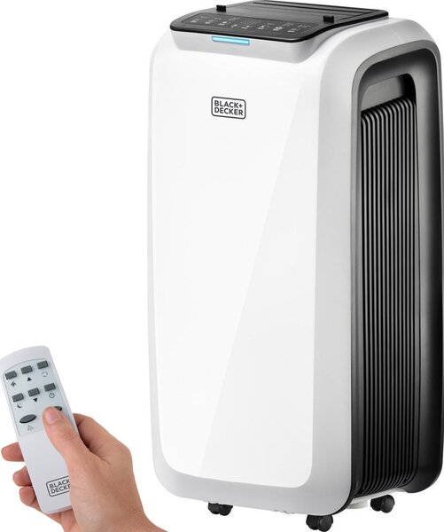 Condizionatore Portatile Telecomando Termostato e Alette Oscillanti Black & Decker