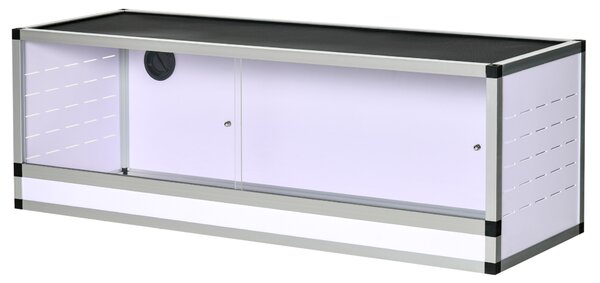 PawHut Scatola per Rettili in Alluminio - Casa Perfetta per Rettili e Anfibi | Aosom Italy