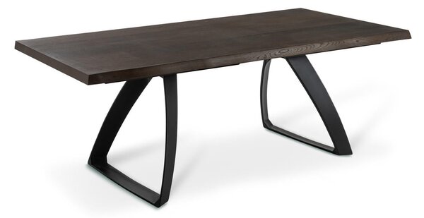 Tavolo Fisso 160x90x76 cm in Rovere Impiallacciato Bridge Naturale