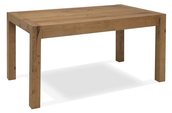 Tavolo Allungabile 160/240x90x76 cm in Rovere Impiallacciato Nevada Naturale