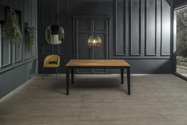Tavolo Allungabile 130/290x80x76 cm in Melaminico Big Naturale