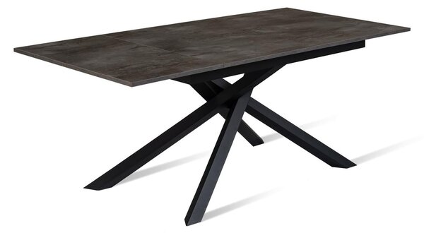 Tavolo Allungabile 140/190x90x76 cm in Melaminico Pulse Grigio