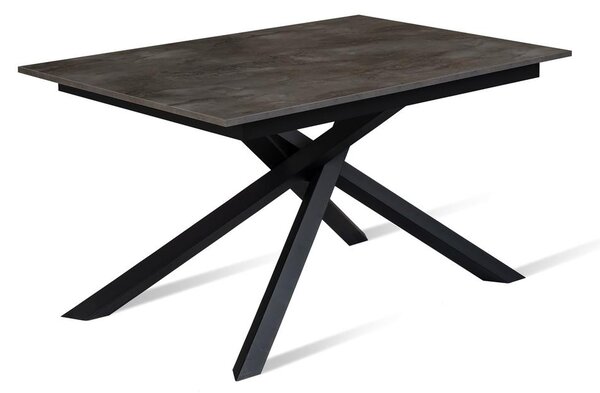 Tavolo Allungabile 140/190x90x76 cm in Melaminico Pulse Grigio