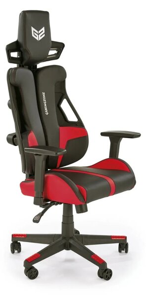 Sedia da gioco Halmar Nitro - nero/rosso