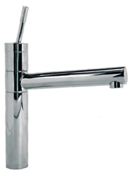 Rubinetto Cucina Miscelatore Monocomando Lavello in Ottone Vercelli Cromato