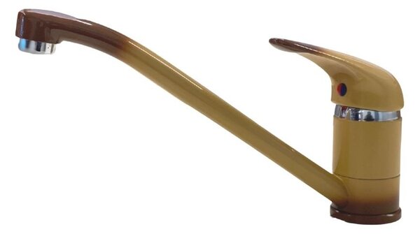 Rubinetto Cucina Miscelatore Monocomando Lavello in Ottone Pescara Terra di Francia