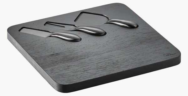 Set vassoio da portata con coltelli da formaggio Fromage 4 pz