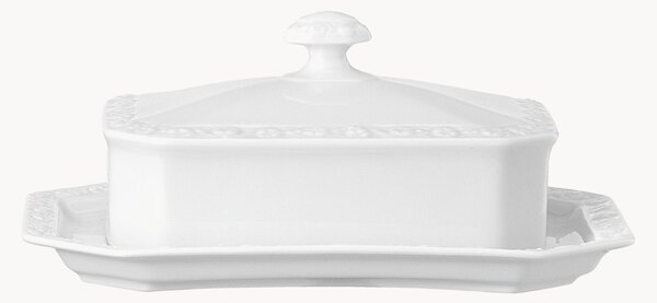 Burriera in porcellana Maria White