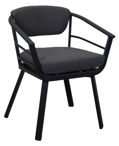 Sedia da Giardino 62x61xh79 cm in Alluminio Riverside Antracite