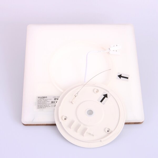Globo 41563-18WW - Lampada LED dimmerabile da bagno SAPANA LED/18W/230V IP44