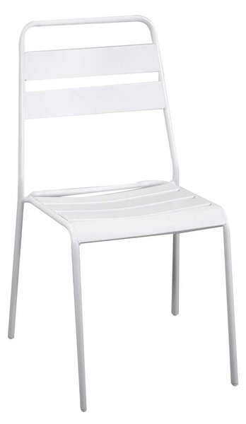 Sedia 50x54xh87 cm in Metallo Rovigo Bianco