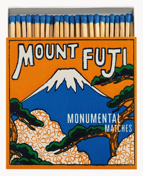 Scatola di fiammiferi di design Mount Fuji