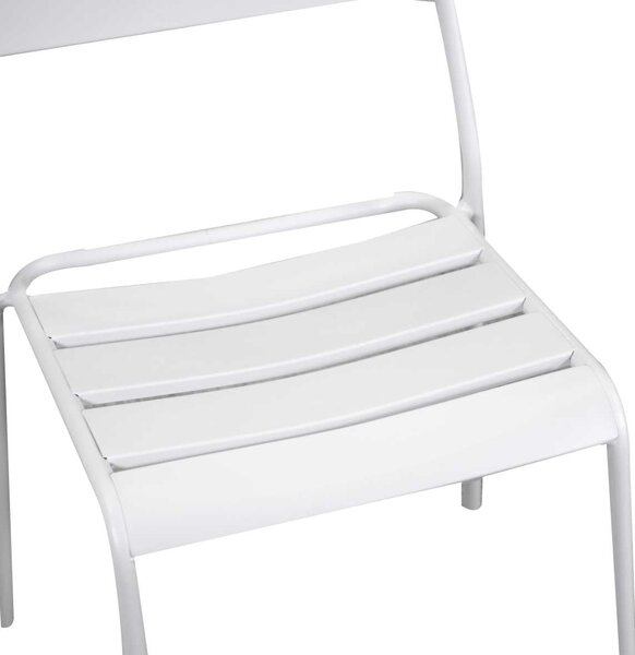 Sedia 50x54xh87 cm in Metallo Rovigo Bianco