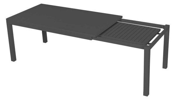 Tavolo Allungabile da Giardino 160/220x90xh76 cm in Alluminio Boston Antracite