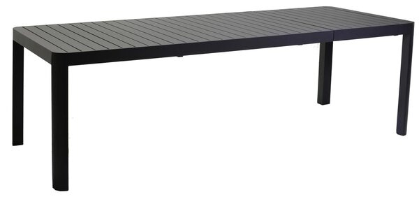 Tavolo Allungabile da Giardino 180/240x100xh75 cm in Alluminio Cleveland Antracite
