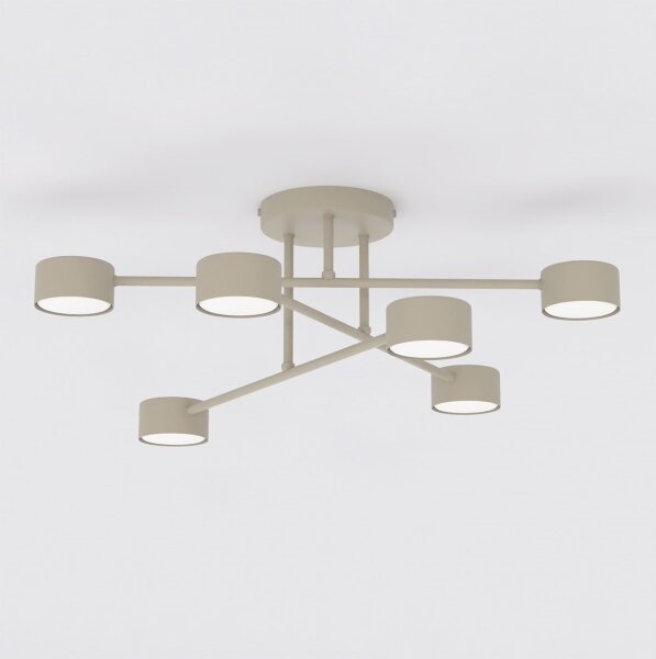 Plafoniera HALO 6xGX53/10W/230V beige